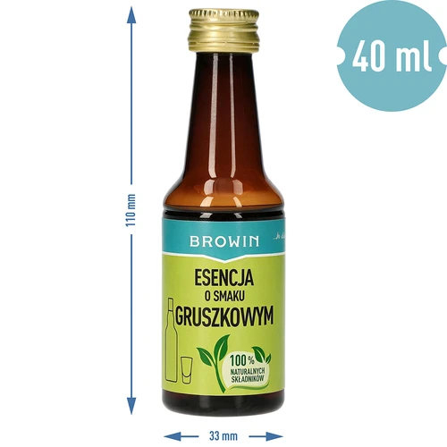 Essência com sabor a pera - licor de pera, 40 ml - 6
