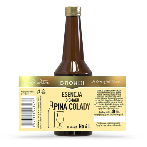 Essência com sabor a Piña Colada para 4 L - 40 ml - 7