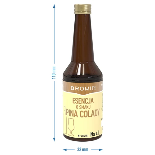 Essência com sabor a Piña Colada para 4 L - 40 ml - 8