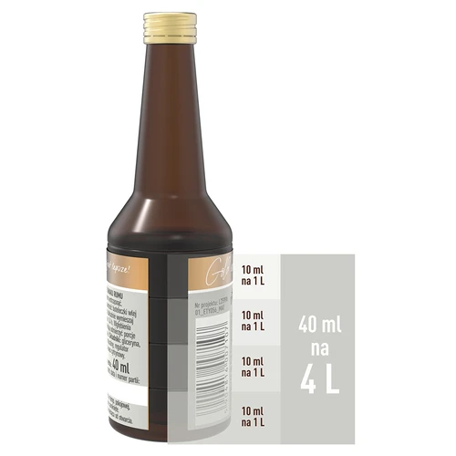 Essência com sabor a rum para 4 L - 40 ml - 5