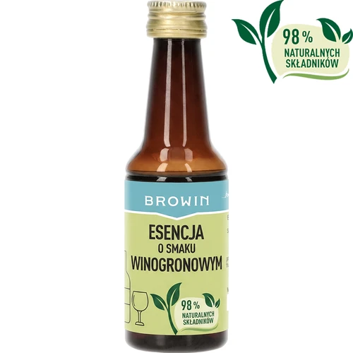 Essência com sabor a uva, 40 ml