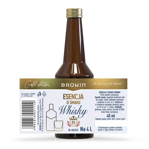 Essência com Sabor a Whisky 40 ml - 4