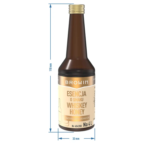 Essência com sabor a Whisky & Mel para 4 L - 40 ml - 8