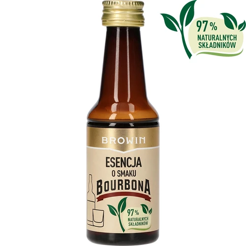 Essência com sabor a Bourbon para 4 L, 40 ml