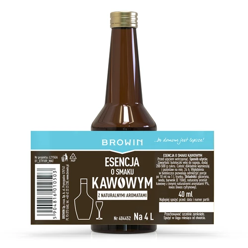 Essência de café com aromas naturais para 4 L - 40 ml - 4