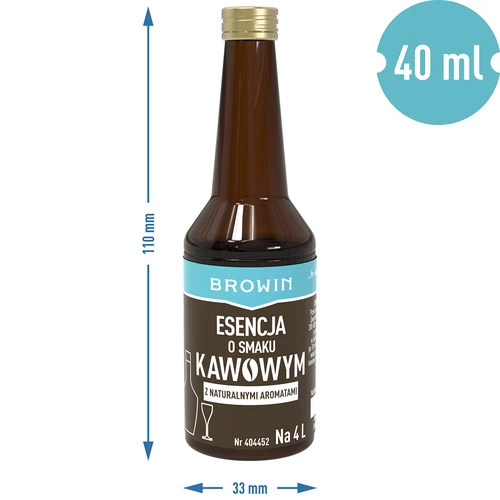 Essência de café com aromas naturais para 4 L - 40 ml - 7