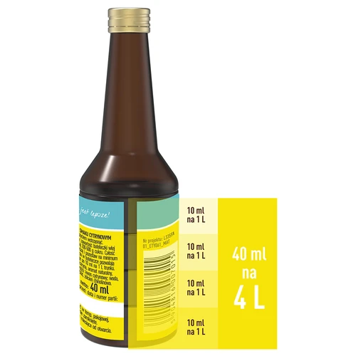 Essência de limão com aroma natural para 4 L - 40 ml - 5