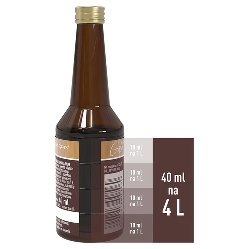 Essência Gold sabor Rum Jamaicano para 4 L, 40 ml - 6