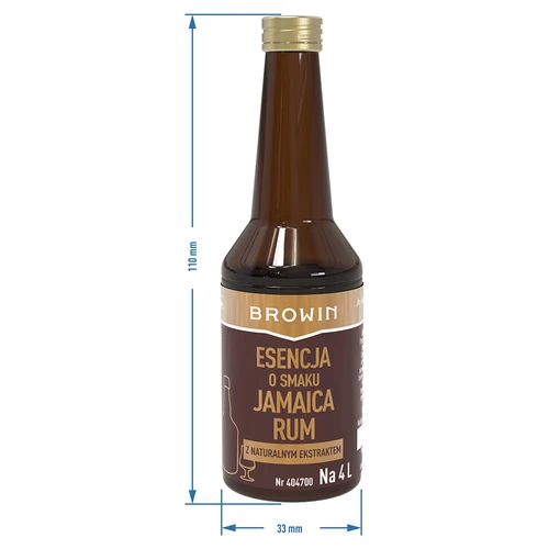 Essência Gold sabor Rum Jamaicano para 4 L, 40 ml - 7