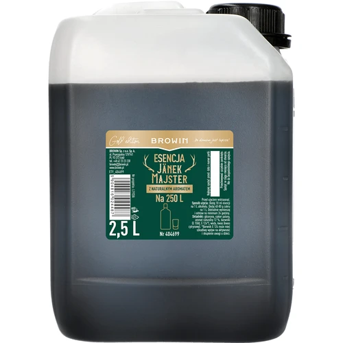 Essência Jänek Majster, 2,5 L para 250 L de bebida pronta