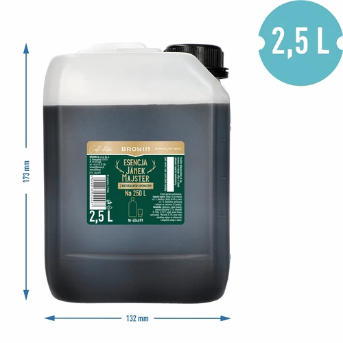Essência Jänek Majster, 2,5 L para 250 L de bebida pronta - 3