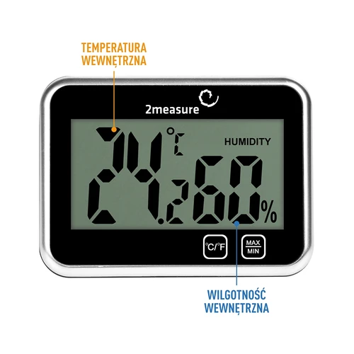 Estação meteorológica – eletrónica, sem fios, preta - 5