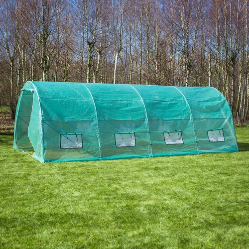 Estufa de jardim (plástico) 3x6x2 m