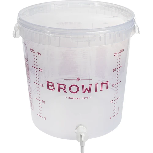 Fermentador 30 L com tampa e torneira
