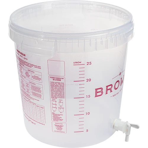 Fermentador 30 L com tampa e torneira - 2