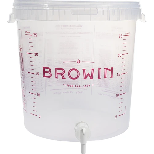 Fermentador 30 L com tampa e torneira - 3