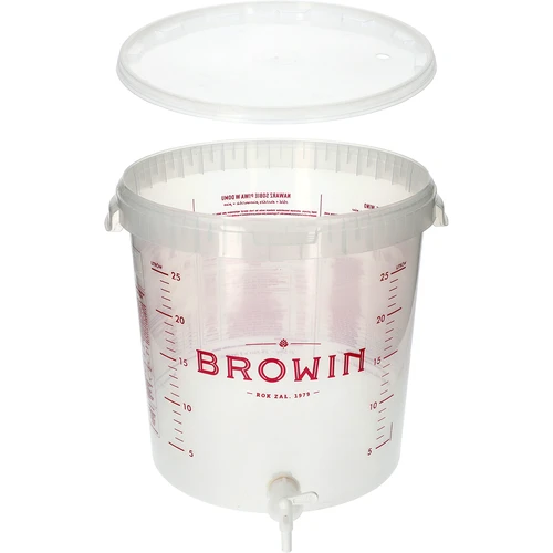 Fermentador 30 L com tampa e torneira - 6