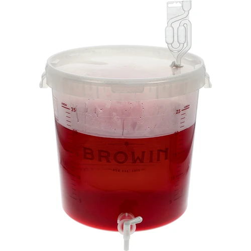 Fermentador 30 L com tampa e torneira - 11