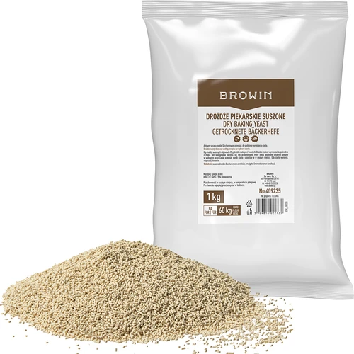 Fermento de padeiro seco, 1 kg