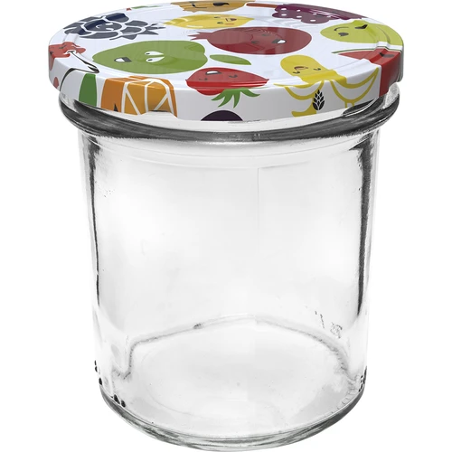 Frasco 350 ml com tampa colorida - 6 un. - 3