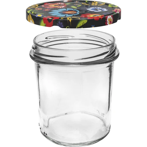 Frasco 350 ml com tampa colorida - 6 un. - 4