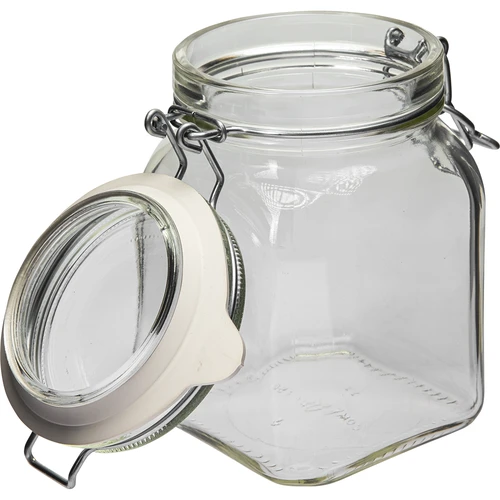 Frasco Comfort 750 ml quadrado, com fecho hermético - 3