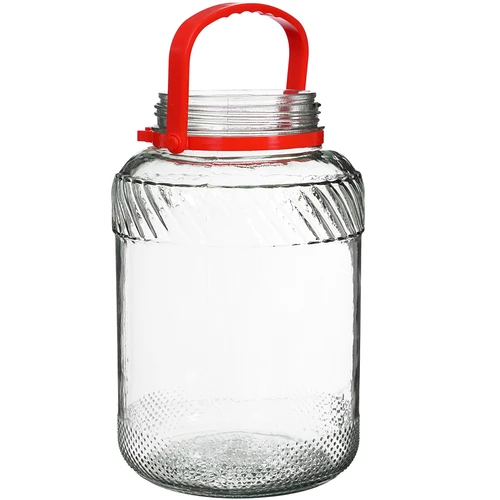 Frasco de 3 L com tampa de plástico - 2