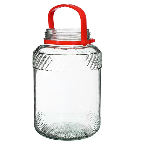 Frasco de 5 L com tampa de plástico - 2