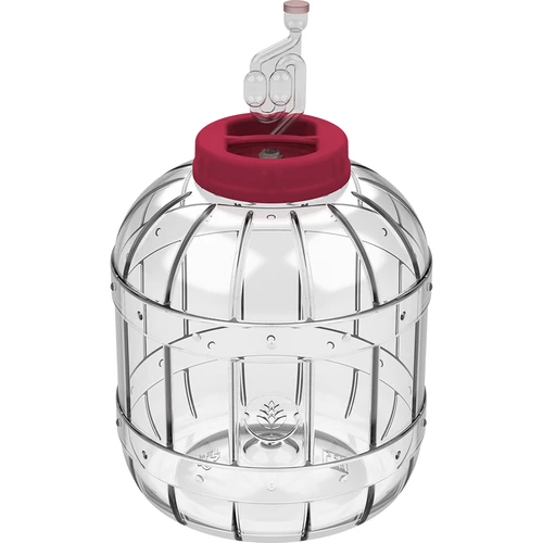 Frasco inquebrável e multifuncional para fermentação, 8 L