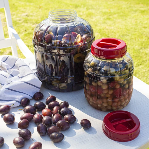 Frasco inquebrável multifuncional para fermentação, 5 L - 4