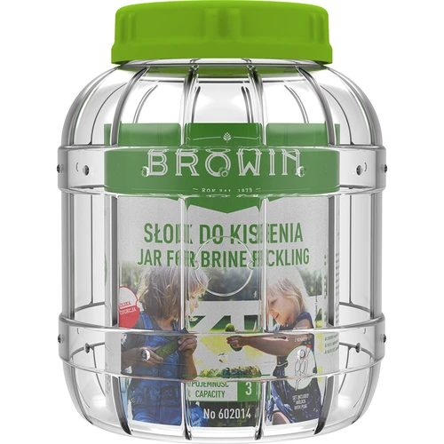 Frasco inquebrável para fermentação, 3 L - 3