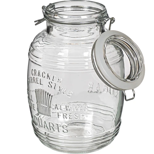 Frasco tipo barril "OLD" 3 L com fecho mecânico - 4