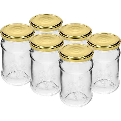 Frasco TO 300 ml com impressão – mistura de frutas e tampa fi66/4 – 6 unid. - 2