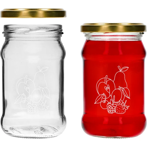 Frasco TO 300 ml com impressão – mistura de frutas e tampa fi66/4 – 6 unid. - 4