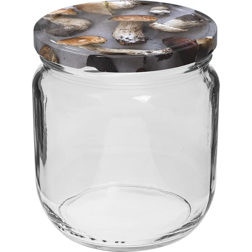 Frasco TO Gurken 425 ml com tampa colorida fi 82/6 - 6 unid. - 3