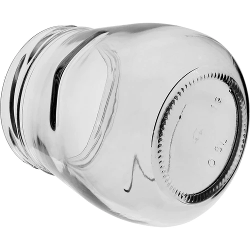 Frasco twist-off 500 ml "Ânfora Invertida" com tampa colorida fi 82/6, 6 unidades - 8