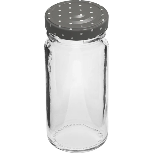 Frasco Twist-Off 90 ml com tampa colorida Ø 43 mm, 6 un. - 3