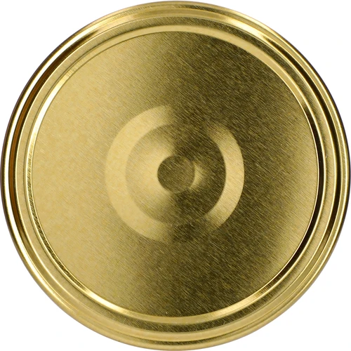 Frasco twist-off, grubasek 580 ml com tampa dourada fi82/6, 6 unidades - 4