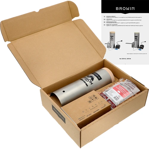 Fumador de jardim 200 L dragON Wood 100E – a lenha, módulo de aquecimento elétrico e controlador - 12