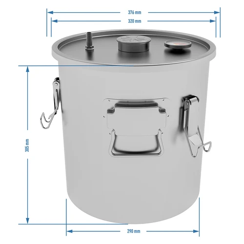 Fumador doméstico 5 kg - 7