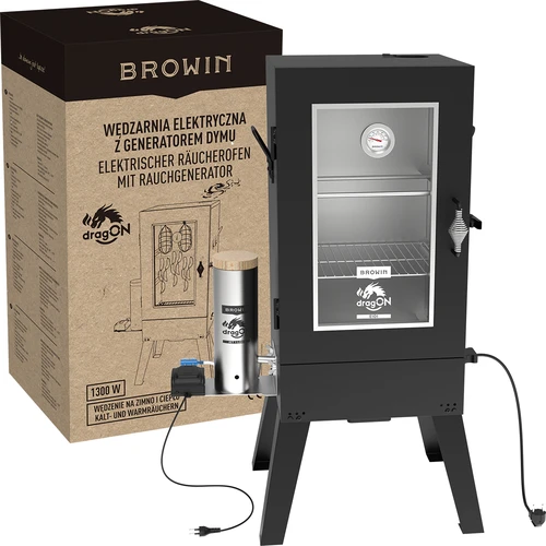 Fumador elétrico dragON E101 com gerador de fumo, 70 L - 11