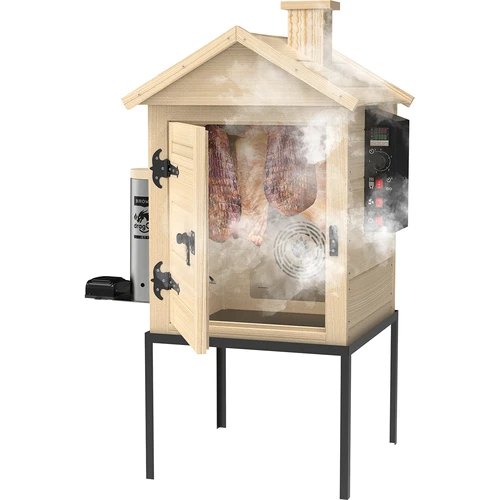 Fumeiro 115 L dragON Wood 60E em madeira, com módulo de aquecimento elétrico e controlador - 6