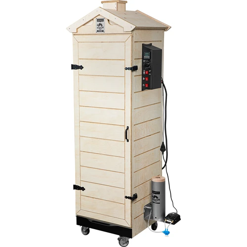 Armário de fumeiro dragON PLYWOOD NATURE – sem estrutura, modular, com controlador digital, 320 L - 2