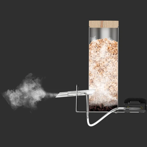 Fumeiro elétrico - dragON com gerador de fumo, digital 65 L - 23