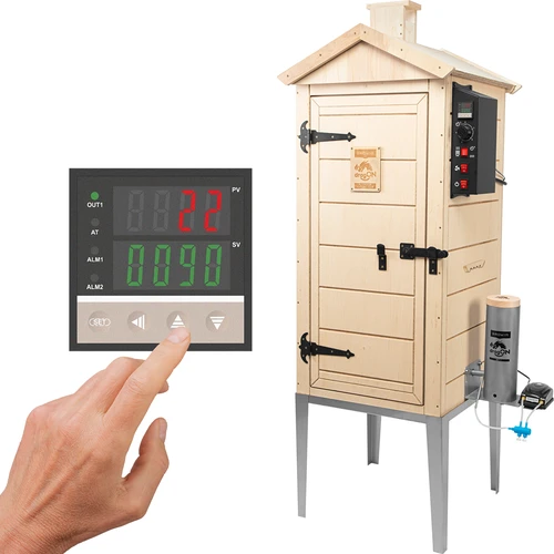 Fumeiro elétrico dragON PLYWOOD NATURE 100E com módulo de aquecimento e controlador