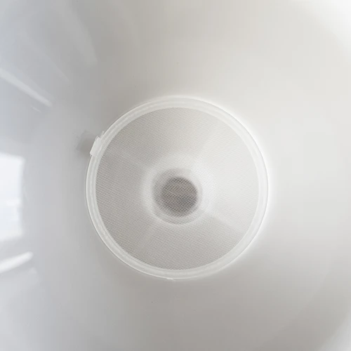 Funil de plástico branco Ø 25 cm - 5