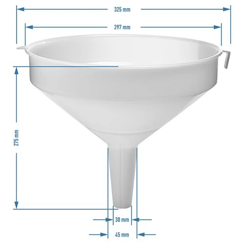 Funil de plástico Ø 30 cm - 3