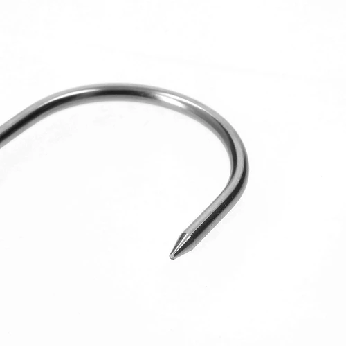 Ganchos para fumagem – em S, pontas afiadas, 3 mm x 100 mm, 5 un. - 5