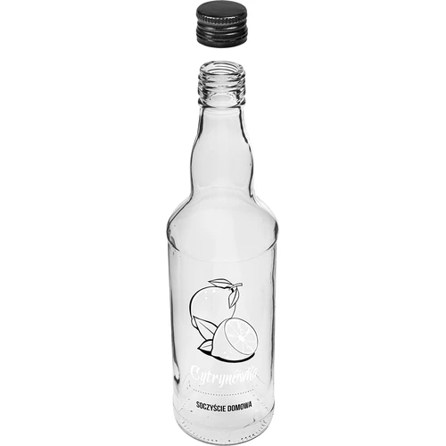 Garrafa 500 ml com tampa de rosca, impressão «Cytrynówka», 1 unidade - 3