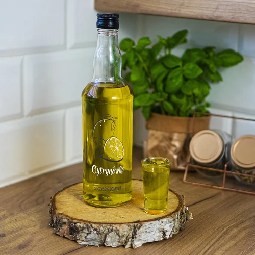 Garrafa 500 ml com tampa de rosca, impressão «Cytrynówka», 1 unidade - 7